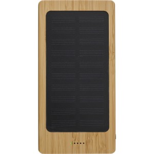 Bambusz powerbank, 8000 mAh, natr (powerbank)
