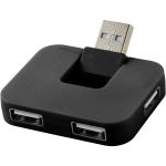 Gaia 4 portos USB eloszt, fekete (12359800)