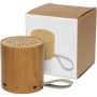 Lako bambusz Bluetooth hangszóró, natúr