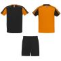 Juve uniszex sport szett, orange, solid black