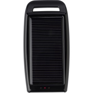 Napelemes tlt, fekete (powerbank)