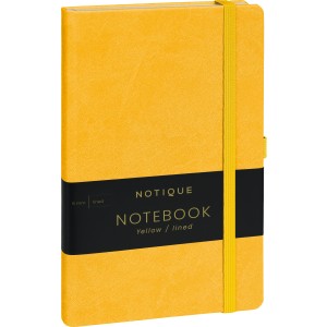 Notebook Yellow, lined, 13  21 cm (naptr)