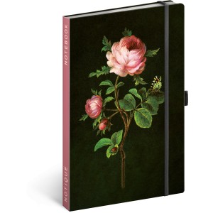 Notesz Roses by Kate�ina Winterov�, dotted, 13 � 21 cm