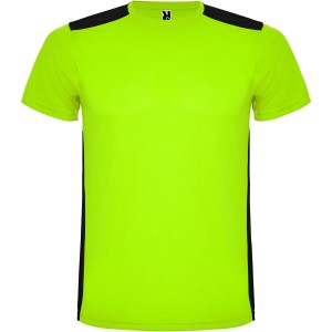 Roly Detroit r�vid ujj� uniszex sportp�l�, Lime, Black