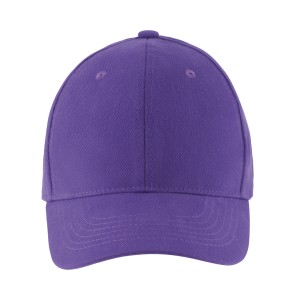 Sols Buffalo 6 paneles baseballsapka, Dark Purple, U