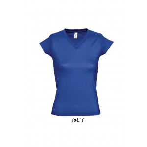 Sols Moon V-nyak ni pl, Royal Blue (T-shirt, pl, 90-100% pamut)