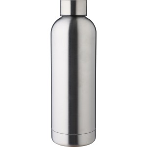 jraacl duplafal palack, 500 ml, ezst (vizespalack)
