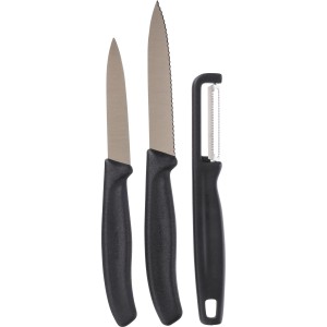 Victorinox Swiss Classics 3 r�szes konyhai k�szlet, fekete